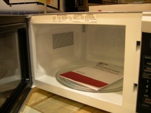 microwave oven